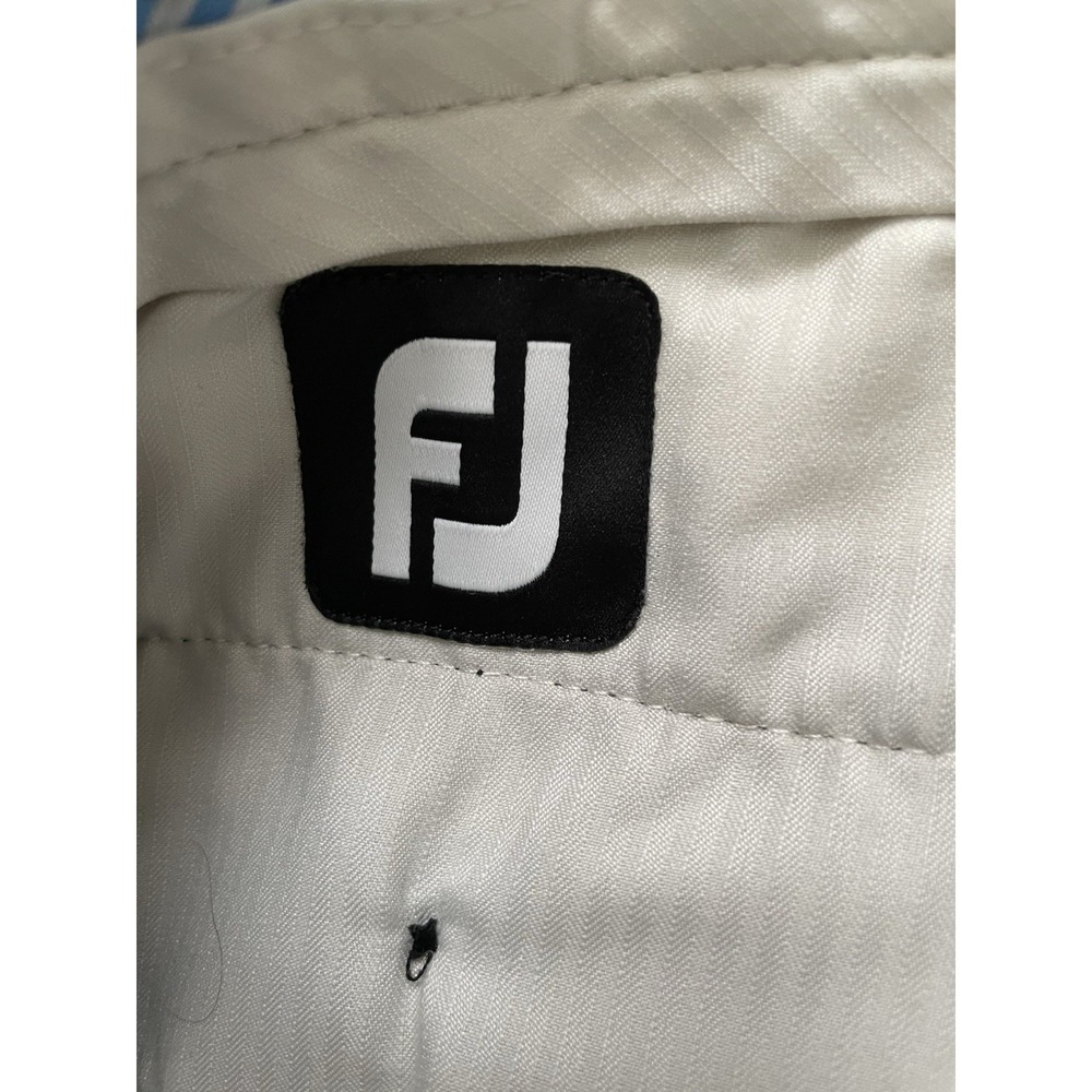 FootJoy Men Performance Golf Pants Black Flat Front 38x32 Stretch Slacks - Picture 8 of 16